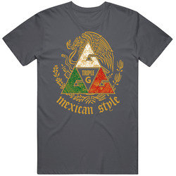 Ggg Triangle Triple G Charcoal Vintage Charcoal Grey Unisex Cotton T Shirt Ggg Triangle Triple G Charcoal Vintage Charcoal Grey Unisex Cotton T Shirt