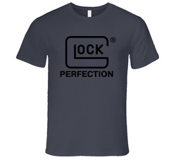 Glock Perfection Vintage Charcoal Grey Unisex Cotton T Shirt Glock Perfection Vintage Charcoal Grey Unisex Cotton T Shirt