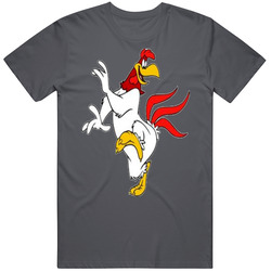 Foghorn Leghorn Vintage Charcoal Grey Unisex Cotton T Shirt Foghorn Leghorn Vintage Charcoal Grey Unisex Cotton T Shirt
