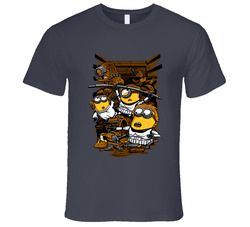Princess Leia Chewbacca, Minions Vintage Charcoal Grey Unisex Cotton T Shirt Princess Leia Chewbacca, Minions Vintage Charcoal Grey Unisex Cotton T Shirt