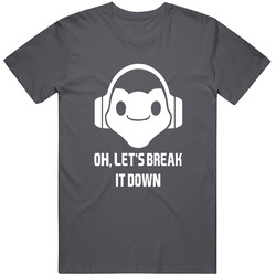 Lucio Overwatch T Shirt Oh, Let's Break It Down Ultimate Tee Vintage Charcoal Grey Unisex Cotton T Shirt Lucio Overwatch T Shirt Oh, Let's Break It Down Ultimate Tee Vintage Charcoal Grey Unisex Cotton T Shirt