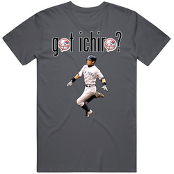 Got Ichiro Suzuki New York Japan Japanese Baseball Seattle Vintage Charcoal Grey Unisex Cotton T Shirt Got Ichiro Suzuki New York Japan Japanese Baseball Seattle Vintage Charcoal Grey Unisex Cotton T Shirt