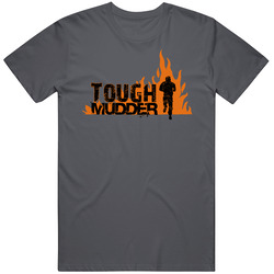 Tough Mudder Competition Toughest Event On The Planet Front Vintage Charcoal Grey Unisex Cotton T Shirt Tough Mudder Competition Toughest Event On The Planet Front Vintage Charcoal Grey Unisex Cotton T Shirt