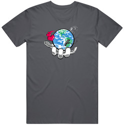 Him Her And The World Vintage Charcoal Grey Unisex Cotton T Shirt Him Her And The World Vintage Charcoal Grey Unisex Cotton T Shirt