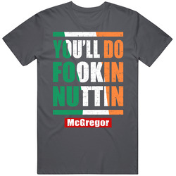 Fookin Nuttin Charcoal Vintage Charcoal Grey Unisex Cotton T Shirt Fookin Nuttin Charcoal Vintage Charcoal Grey Unisex Cotton T Shirt