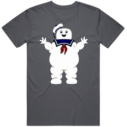 Stay Puft Marshmallow Man Vintage Charcoal Grey Unisex Cotton T Shirt Stay Puft Marshmallow Man Vintage Charcoal Grey Unisex Cotton T Shirt