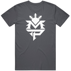 M. Pacman #1 - Dark Gray Vintage Charcoal Grey Unisex Cotton T Shirt M. Pacman #1 - Dark Gray Vintage Charcoal Grey Unisex Cotton T Shirt