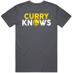 Curry Knows Tee Vintage Charcoal Grey Unisex Cotton T Shirt Curry Knows Tee Vintage Charcoal Grey Unisex Cotton T Shirt