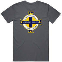 Northern Ireland National Football Team Sports Pig In Vintage Charcoal Grey Unisex Cotton T Shirt Northern Ireland National Football Team Sports Pig In Vintage Charcoal Grey Unisex Cotton T Shirt