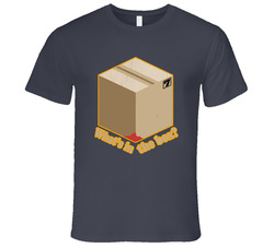 What's In The Box, Seven The Movie, Brad Pitt Vintage Charcoal Grey Unisex Cotton T Shirt What's In The Box, Seven The Movie, Brad Pitt Vintage Charcoal Grey Unisex Cotton T Shirt
