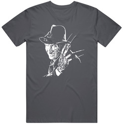 Freddy Krueger Vintage Charcoal Grey Unisex Cotton T Shirt Freddy Krueger Vintage Charcoal Grey Unisex Cotton T Shirt
