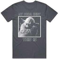 Master Yoda Vintage Charcoal Grey Unisex Cotton T Shirt Master Yoda Vintage Charcoal Grey Unisex Cotton T Shirt