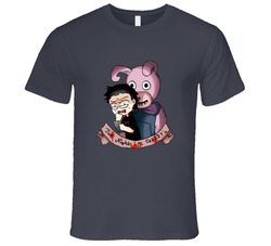 Hot New Mens Five Nights At Freddy's Scared Fitted Vintage Charcoal Grey Unisex Cotton T Shirt Hot New Mens Five Nights At Freddy's Scared Fitted Vintage Charcoal Grey Unisex Cotton T Shirt