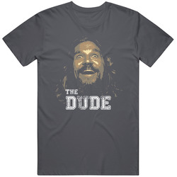 Big Lebowski Vintage Charcoal Grey Unisex Cotton T Shirt Big Lebowski Vintage Charcoal Grey Unisex Cotton T Shirt