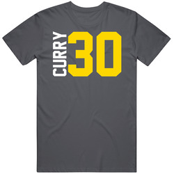 Curry 30 Tee Vintage Charcoal Grey Unisex Cotton T Shirt Curry 30 Tee Vintage Charcoal Grey Unisex Cotton T Shirt