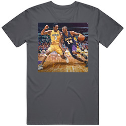 Kobe Bryant Vintage Charcoal Grey Unisex Cotton T Shirt Kobe Bryant Vintage Charcoal Grey Unisex Cotton T Shirt