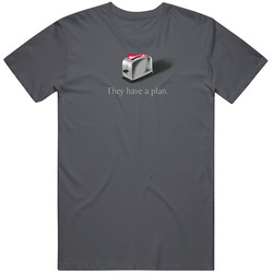 Toasters Vintage Charcoal Grey Unisex Cotton T Shirt Toasters Vintage Charcoal Grey Unisex Cotton T Shirt