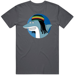 Reggae Shark Tee Vintage Charcoal Grey Unisex Cotton T Shirt Reggae Shark Tee Vintage Charcoal Grey Unisex Cotton T Shirt