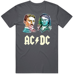Ac Dc Color Charcoalgrey Vintage Charcoal Grey Unisex Cotton T Shirt Ac Dc Color Charcoalgrey Vintage Charcoal Grey Unisex Cotton T Shirt