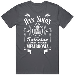 Membrosia White Design Vintage Charcoal Grey Unisex Cotton T Shirt Membrosia White Design Vintage Charcoal Grey Unisex Cotton T Shirt