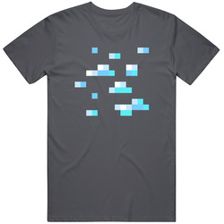 Minecraft Ore Diamond Vintage Charcoal Grey Unisex Cotton T Shirt Minecraft Ore Diamond Vintage Charcoal Grey Unisex Cotton T Shirt