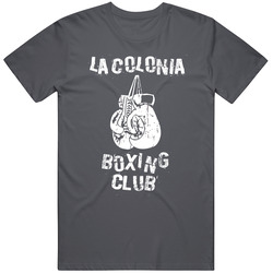 Usa Boxing Club Vintage Charcoal Grey Cotton T Shirt