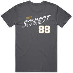 Nate Schmidt 88 Favorite Player Las Vegas Hockey Fan Vintage Charcoal Grey Cotton T Shirt Nate Schmidt 88 Favorite Player Las Vegas Hockey Fan Vintage Charcoal Grey Cotton T Shirt