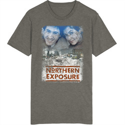 Northern Exposure 90s Tv Show Fan Vinatge Unisex Vintage Charcoal Grey Cotton T Shirt Northern Exposure 90s Tv Show Fan Vinatge Unisex Vintage Charcoal Grey Cotton T Shirt