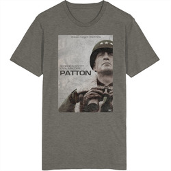 Patton Vintage Movie Vintage Charcoal Grey Cotton T Shirt Patton Vintage Movie Vintage Charcoal Grey Cotton T Shirt