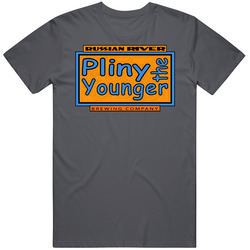 Pliney The Younger Beer Russian Stout Lager Vintage Charcoal Grey Cotton T Shirt Pliney The Younger Beer Russian Stout Lager Vintage Charcoal Grey Cotton T Shirt