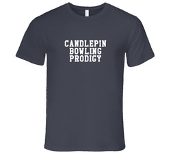 Candlepin Bowling Prodigy Fun Sports Vintage Charcoal Grey Cotton T Shirt Candlepin Bowling Prodigy Fun Sports Vintage Charcoal Grey Cotton T Shirt