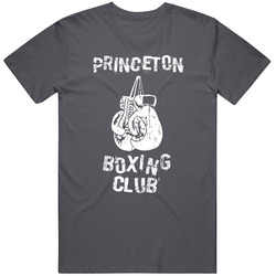 Princeton Boxing Club First Name Vintage Charcoal Grey Cotton T Shirt Princeton Boxing Club First Name Vintage Charcoal Grey Cotton T Shirt