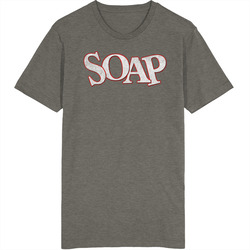 Soap Vintage Tv Show Fan Vintage Charcoal Grey Cotton T Shirt Soap Vintage Tv Show Fan Vintage Charcoal Grey Cotton T Shirt