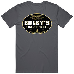Edley's Bar-b-que 12south Nashville Tennessee Top Restaurants Food Fan Lover Foodie Vintage Charcoal Grey Cotton T Shirt Edley's Bar-b-que 12south Nashville Tennessee Top Restaurants Food Fan Lover Foodie Vintage Charcoal Grey Cotton T Shirt