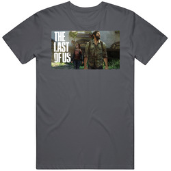 The Last Of Us 2013 Best Video Games Of All Time Vintage Charcoal Grey Cotton T Shirt The Last Of Us 2013 Best Video Games Of All Time Vintage Charcoal Grey Cotton T Shirt