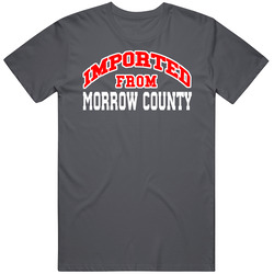 Imported From Vintage Charcoal Grey Cotton T Shirt Imported From Vintage Charcoal Grey Cotton T Shirt