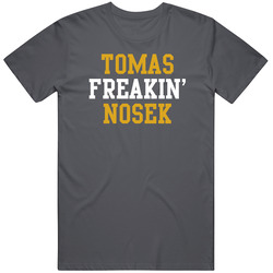 Tomas Freakin Nosek Vegas Hockey Player Sports Fan Cool Vintage Charcoal Grey Cotton T Shirt Tomas Freakin Nosek Vegas Hockey Player Sports Fan Cool Vintage Charcoal Grey Cotton T Shirt