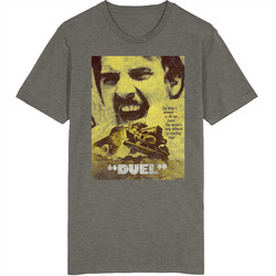 Duel Vintage Movie Vintage Charcoal Grey Cotton T Shirt Duel Vintage Movie Vintage Charcoal Grey Cotton T Shirt