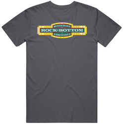 Rock Bottom Restaurant & Brewery Denver Colorado Top Restaurants Food Fan Lover Foodie Vintage Charcoal Grey Cotton T Shirt Rock Bottom Restaurant & Brewery Denver Colorado Top Restaurants Food Fan Lover Foodie Vintage Charcoal Grey Cotton T Shirt