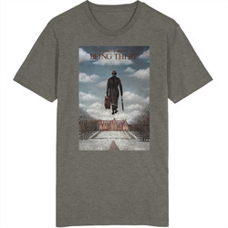 Being There Vintage Movie Vintage Charcoal Grey Cotton T Shirt Being There Vintage Movie Vintage Charcoal Grey Cotton T Shirt