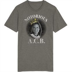 Notorious Acb Troll Parody Funny Vintage Vintage Charcoal Grey Cotton T Shirt Notorious Acb Troll Parody Funny Vintage Vintage Charcoal Grey Cotton T Shirt