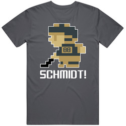 Nate Schmidt # 88 Tecmo Las Vegas Hockey Athlete Fan Vintage Charcoal Grey Cotton T Shirt Nate Schmidt # 88 Tecmo Las Vegas Hockey Athlete Fan Vintage Charcoal Grey Cotton T Shirt
