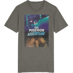 The Poseidon Adventure Vintage Movie Fan Vintage Charcoal Grey Cotton T Shirt The Poseidon Adventure Vintage Movie Fan Vintage Charcoal Grey Cotton T Shirt