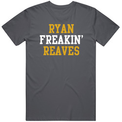 Ryan Freakin Reaves Vegas Hockey Player Sports Fan Cool Vintage Charcoal Grey Cotton T Shirt Ryan Freakin Reaves Vegas Hockey Player Sports Fan Cool Vintage Charcoal Grey Cotton T Shirt