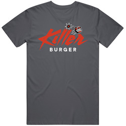 Killer Burger Portland Oregon Top Restaurants Food Fan Lover Foodie Vintage Charcoal Grey Cotton T Shirt Killer Burger Portland Oregon Top Restaurants Food Fan Lover Foodie Vintage Charcoal Grey Cotton T Shirt