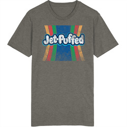 Jet Puffed Marshmallow Retro Candy Vintage Unisex Vintage Charcoal Grey Cotton T Shirt Jet Puffed Marshmallow Retro Candy Vintage Unisex Vintage Charcoal Grey Cotton T Shirt