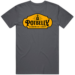 Potbelly Sandwich Shop Nashville Tennessee Top Restaurants Food Fan Lover Foodie Vintage Charcoal Grey Cotton T Shirt Potbelly Sandwich Shop Nashville Tennessee Top Restaurants Food Fan Lover Foodie Vintage Charcoal Grey Cotton T Shirt