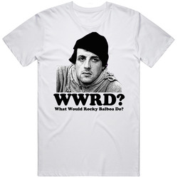 What Would Rocky Balboa Do WWJD Classic Vintage Unisex T Shirt What Would Rocky Balboa Do WWJD Classic Vintage Unisex T Shirt
