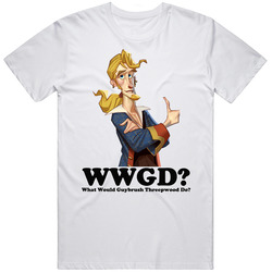 What Would Guybrush Treepwood Do WWJD Classic Vintage Unisex T Shirt What Would Guybrush Treepwood Do WWJD Classic Vintage Unisex T Shirt