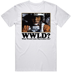 What Would Luke Skywalker Do WWJD Classic Vintage Unisex T Shirt What Would Luke Skywalker Do WWJD Classic Vintage Unisex T Shirt